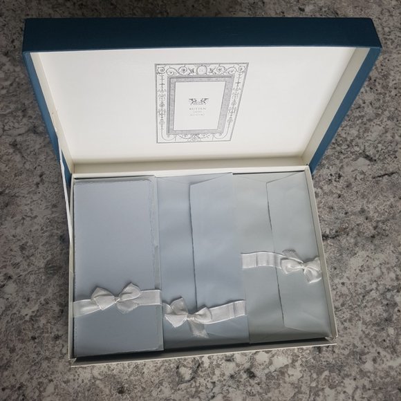Vintage Heico Boxed Blue Stationery Set - Picture 1 of 5